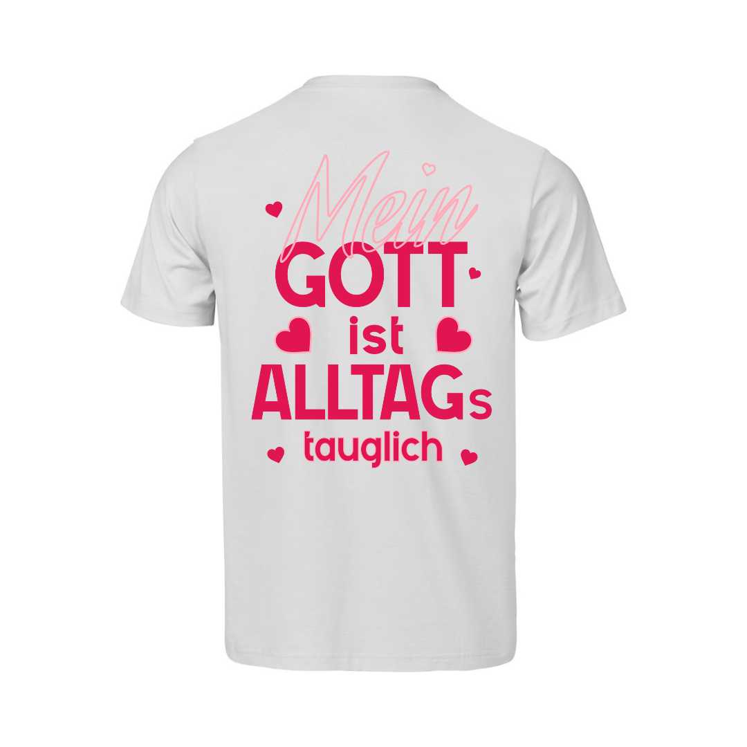 Alltagstauglich - Rückenprint - Organic Shirt