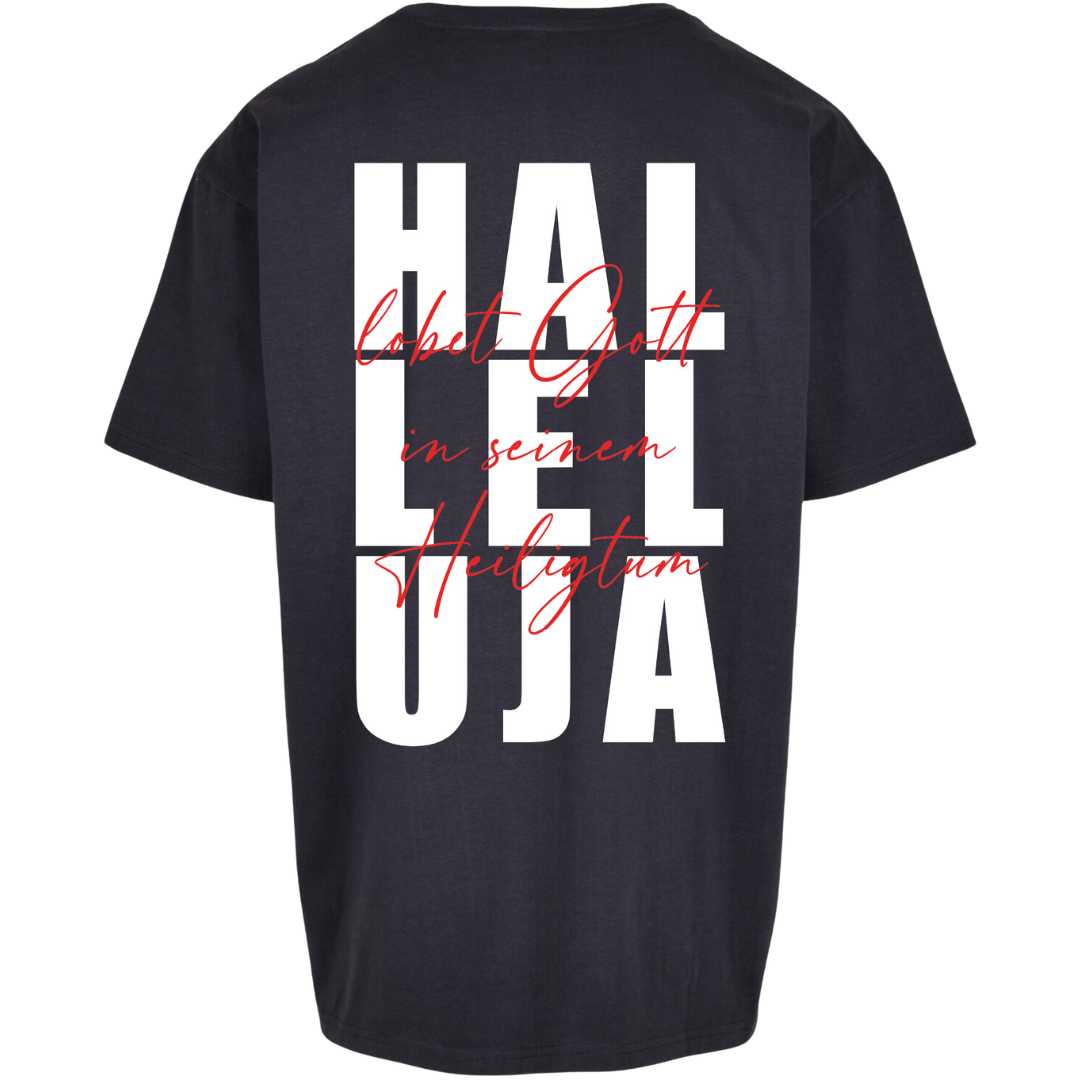 Ps 150,1 - Halleluja, lobet Gott - Oversize Shirt