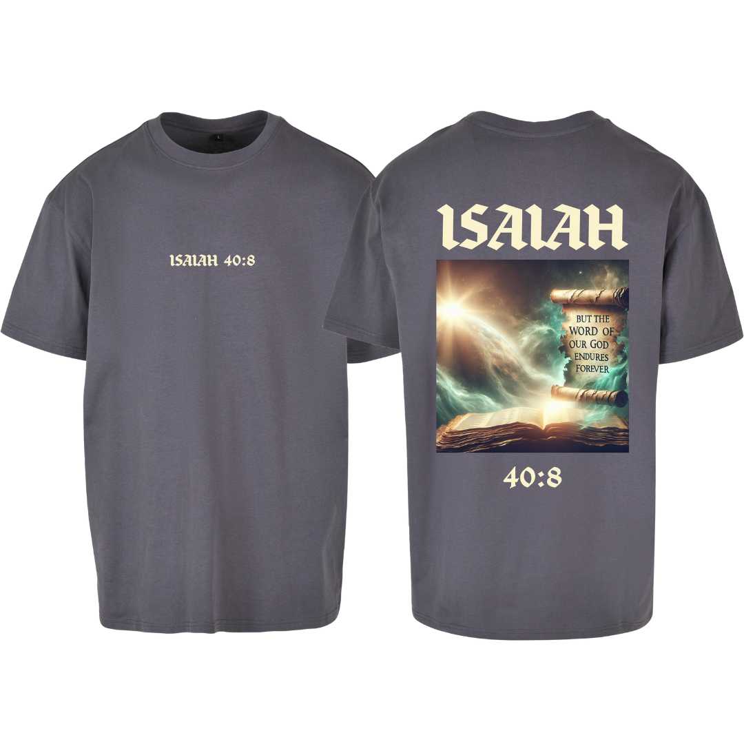 Jes 40,8 - Word of GOD - Oversize-Shirt - doppelseitiger Druck