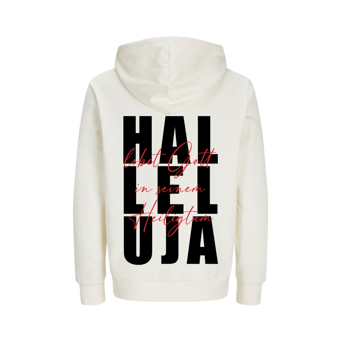 Ps 150,1 - Halleluja, lobet Gott - BP - Bio-Superflausch-Hoodie