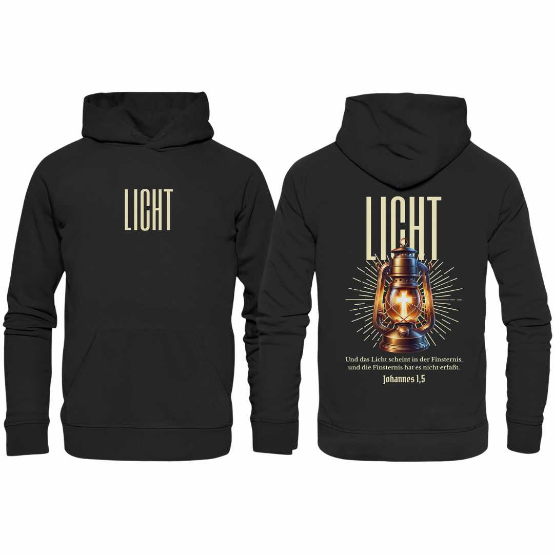 Joh 1,5 - LICHT - Superflausch-Hoodie