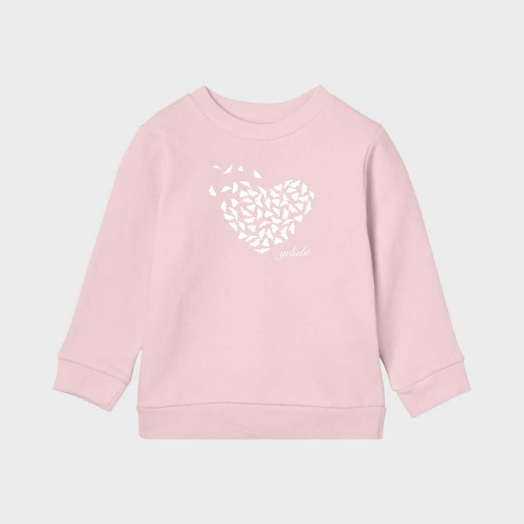 Jer 31,3 - geliebt - Kids Organic Sweatshirt