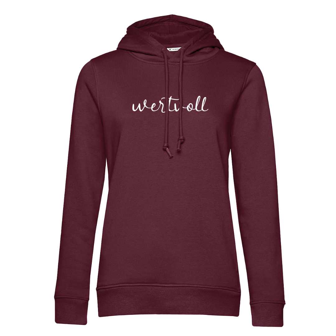 Jes 43,4 - wertvoll (mini) - Damenhoodie