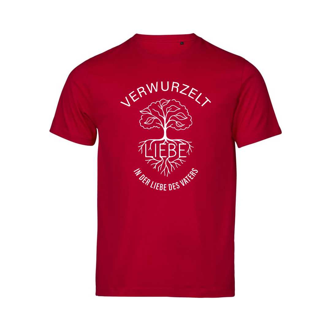 Eph 3,17-19 - Verwurzelt - Brustprint - Organic Shirt