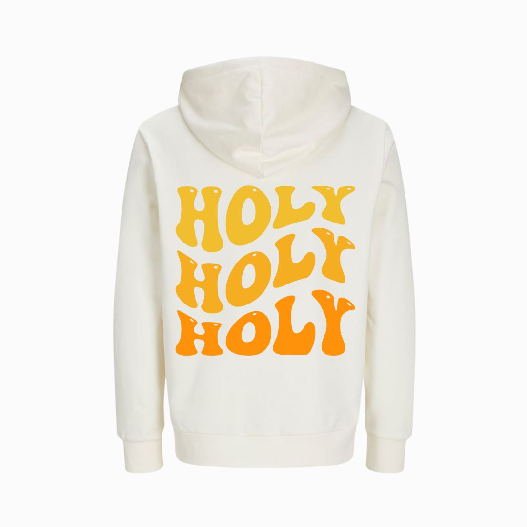 Jesaja 6,3 / Offenbarung 4,8 - Holy, holy, holy | Bio-Superflausch-Hoodie