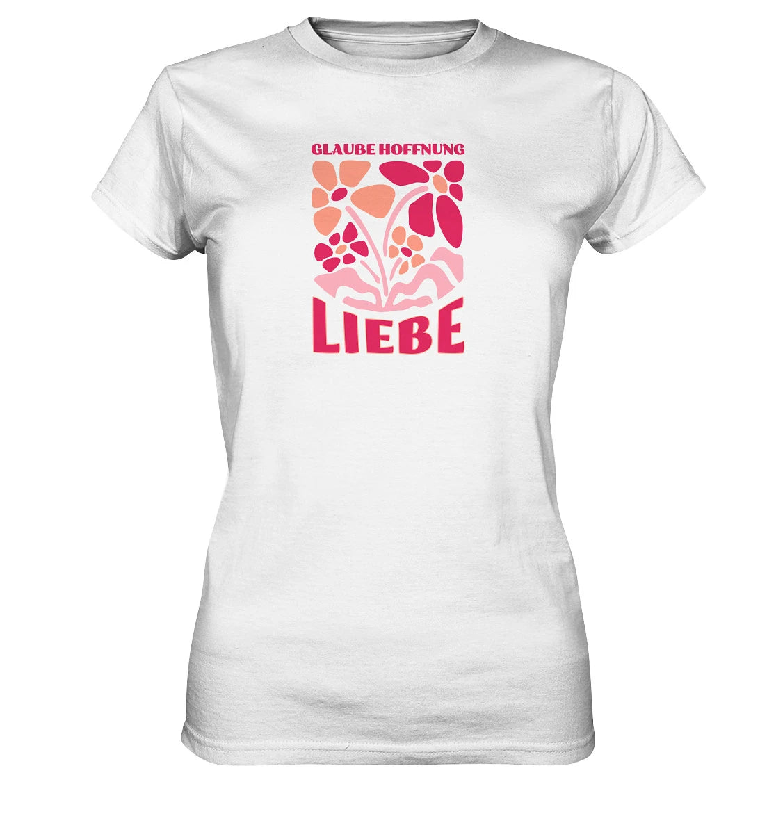 1.Kor 13,13 - G-H-LIEBE - FP - Ladies Premium Shirt