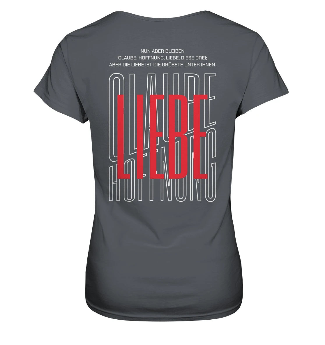 1.Kor 13,13 - G-H-LIEBE - BP - Ladies Premium Shirt