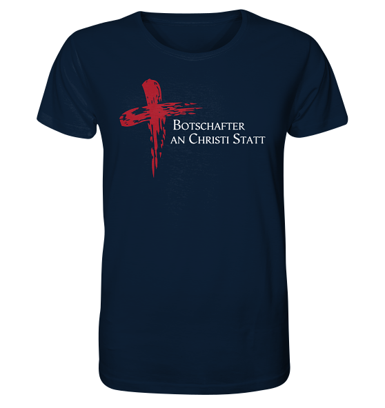 2.Kor 5,20 - Botschafter an Christi Statt - V1 - Organic Shirt