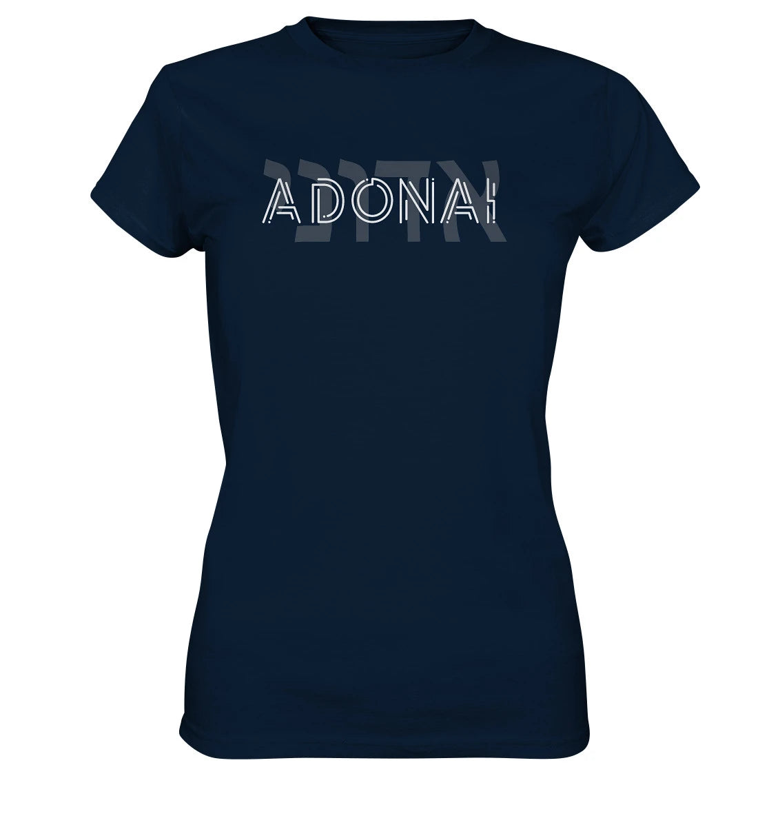 Adonai - hebräisch - FP - Ladies Premium Shirt