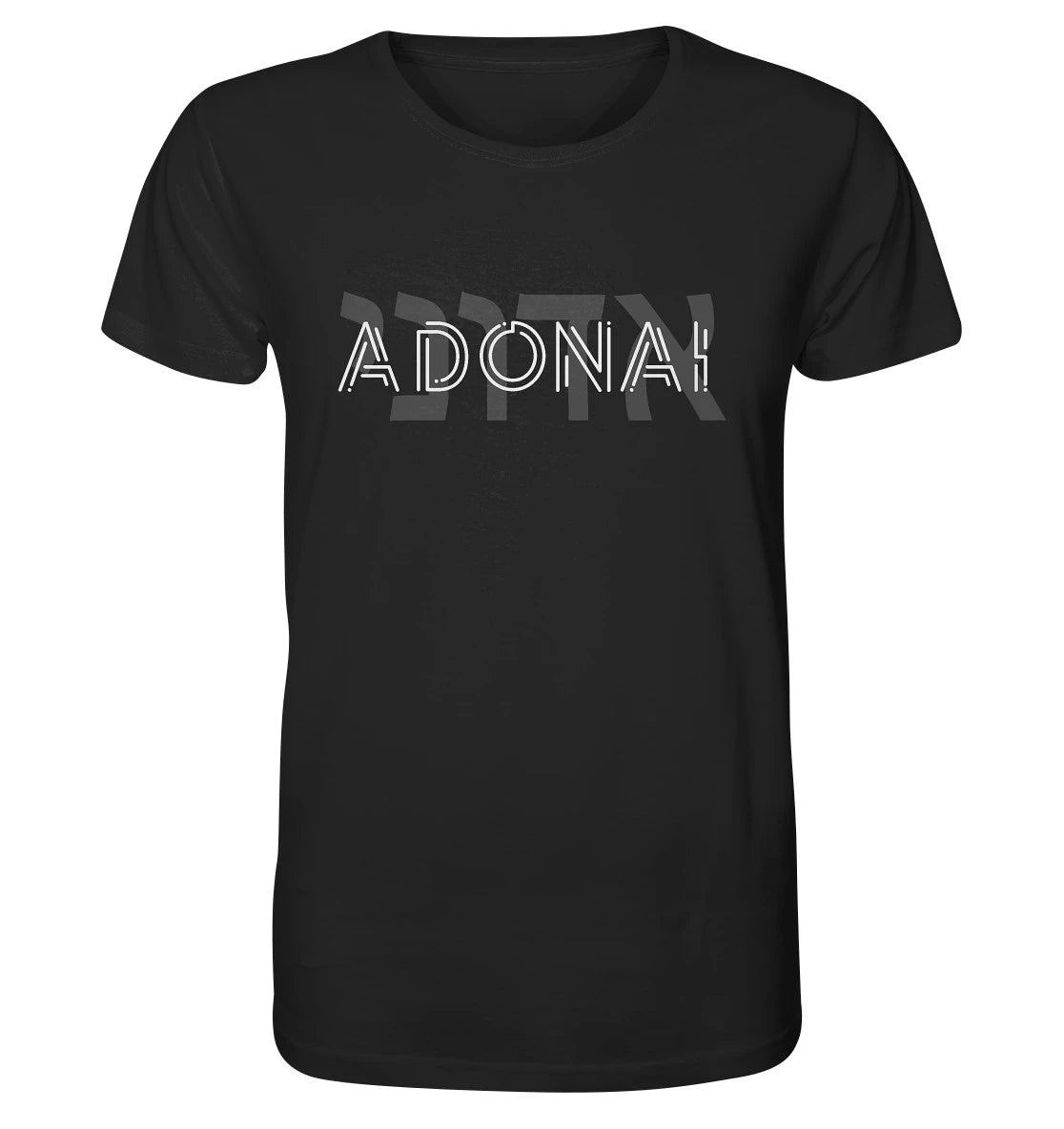 Adonai - hebräisch - FP - Organic Shirt