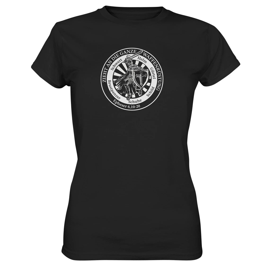 Eph 6,10-20 - Waffenrüstung - V3 - FP - Ladies Premium Shirt