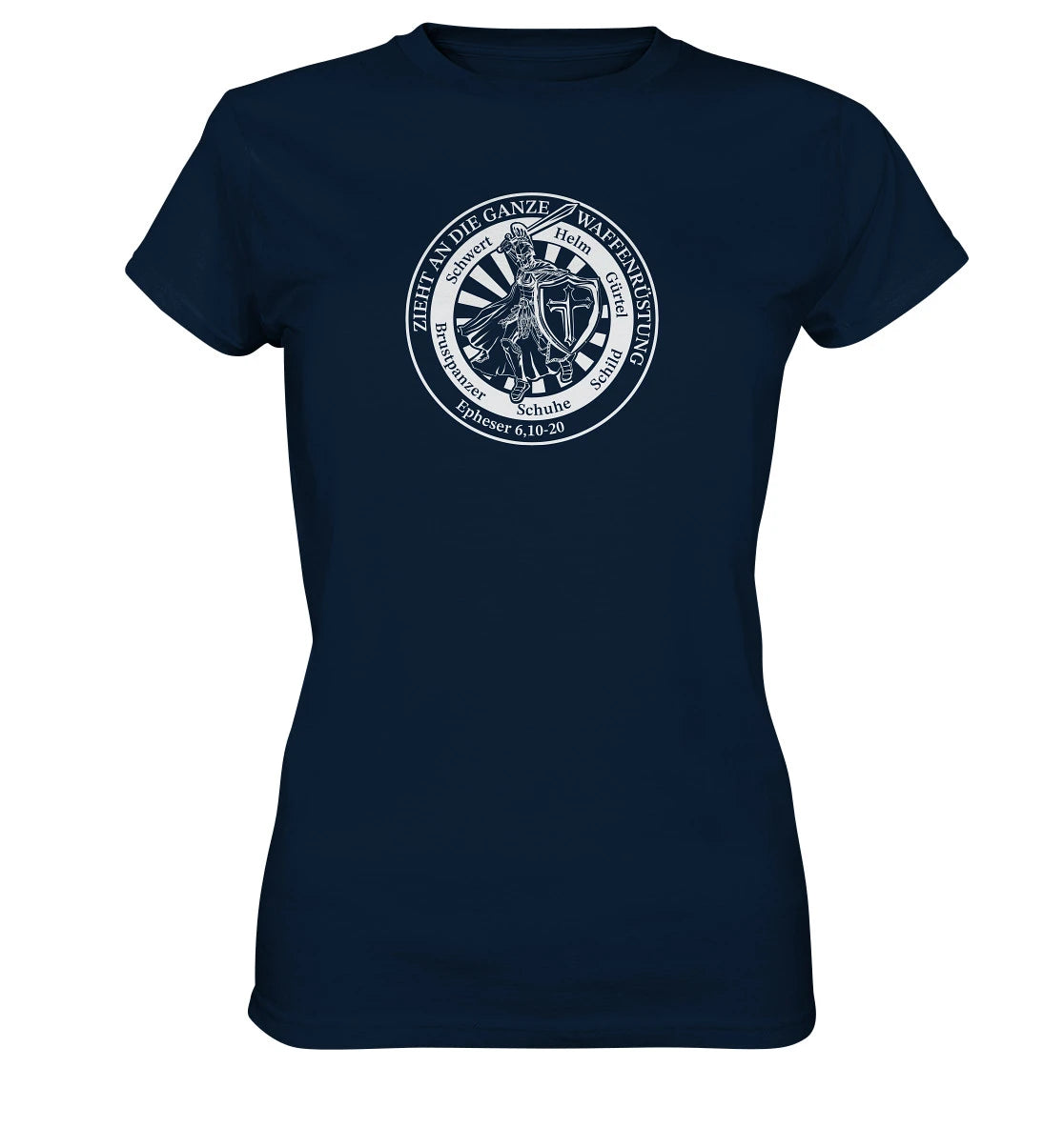 Eph 6,10-20 - Waffenrüstung - V3 - FP - Ladies Premium Shirt