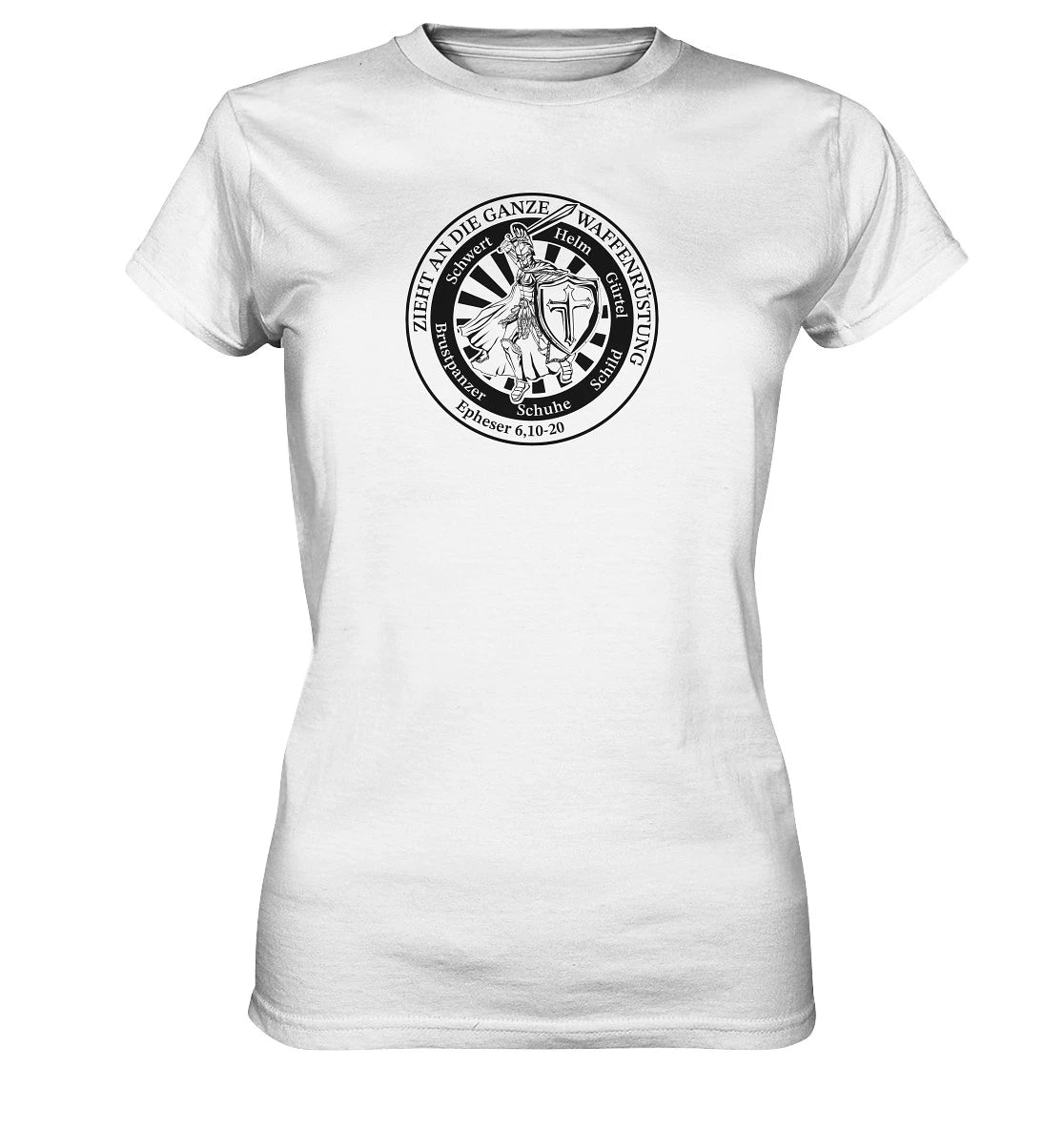 Eph 6,10-20 - Waffenrüstung - V3 - FP - Ladies Premium Shirt
