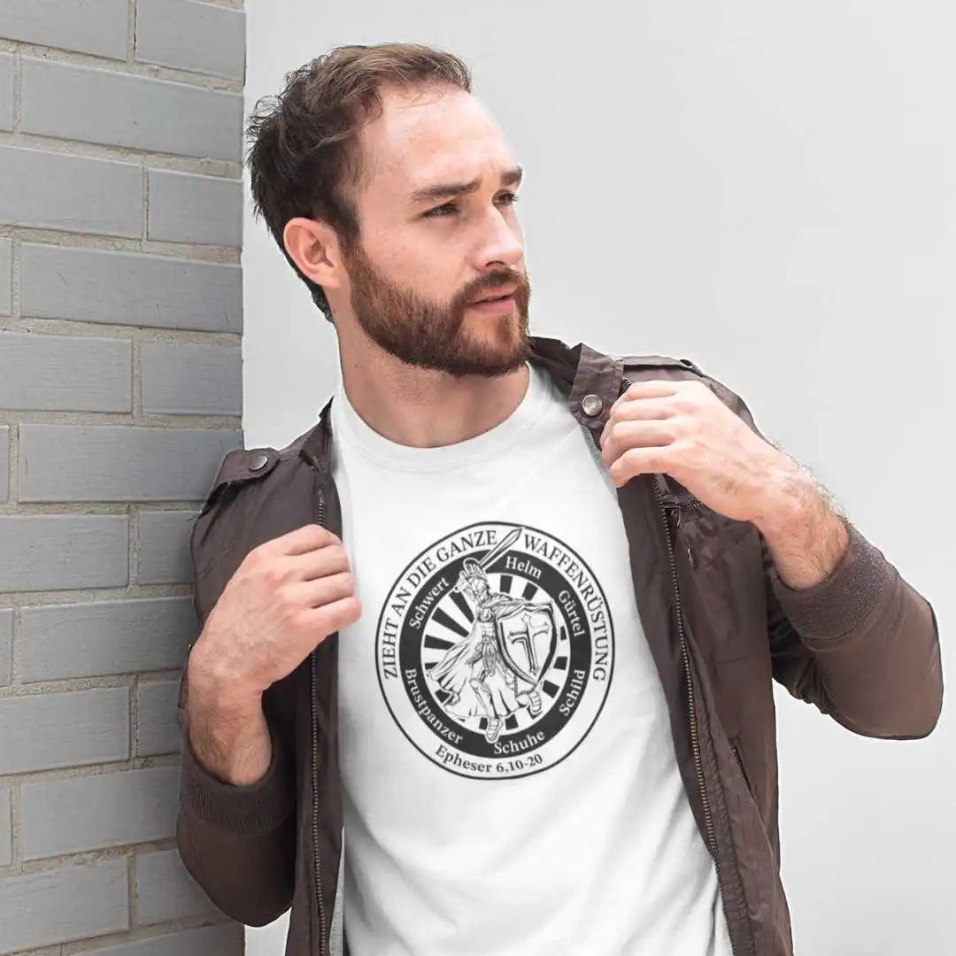 Eph 6,10-20 - Waffenrüstung - V3 - FP - Organic Shirt