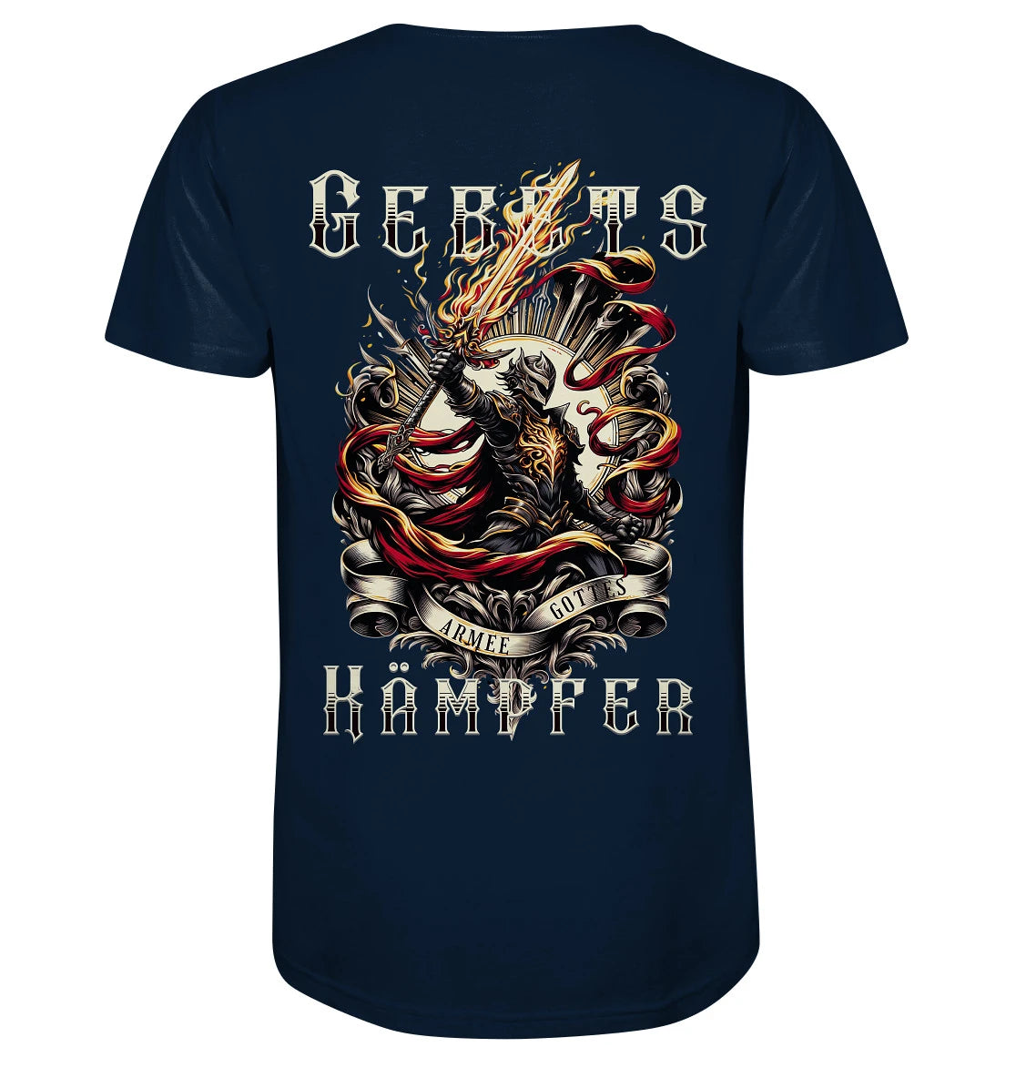 Eph 6 / 1.Thess 5,17 - Gebetskämpfer - BP - Organic Shirt