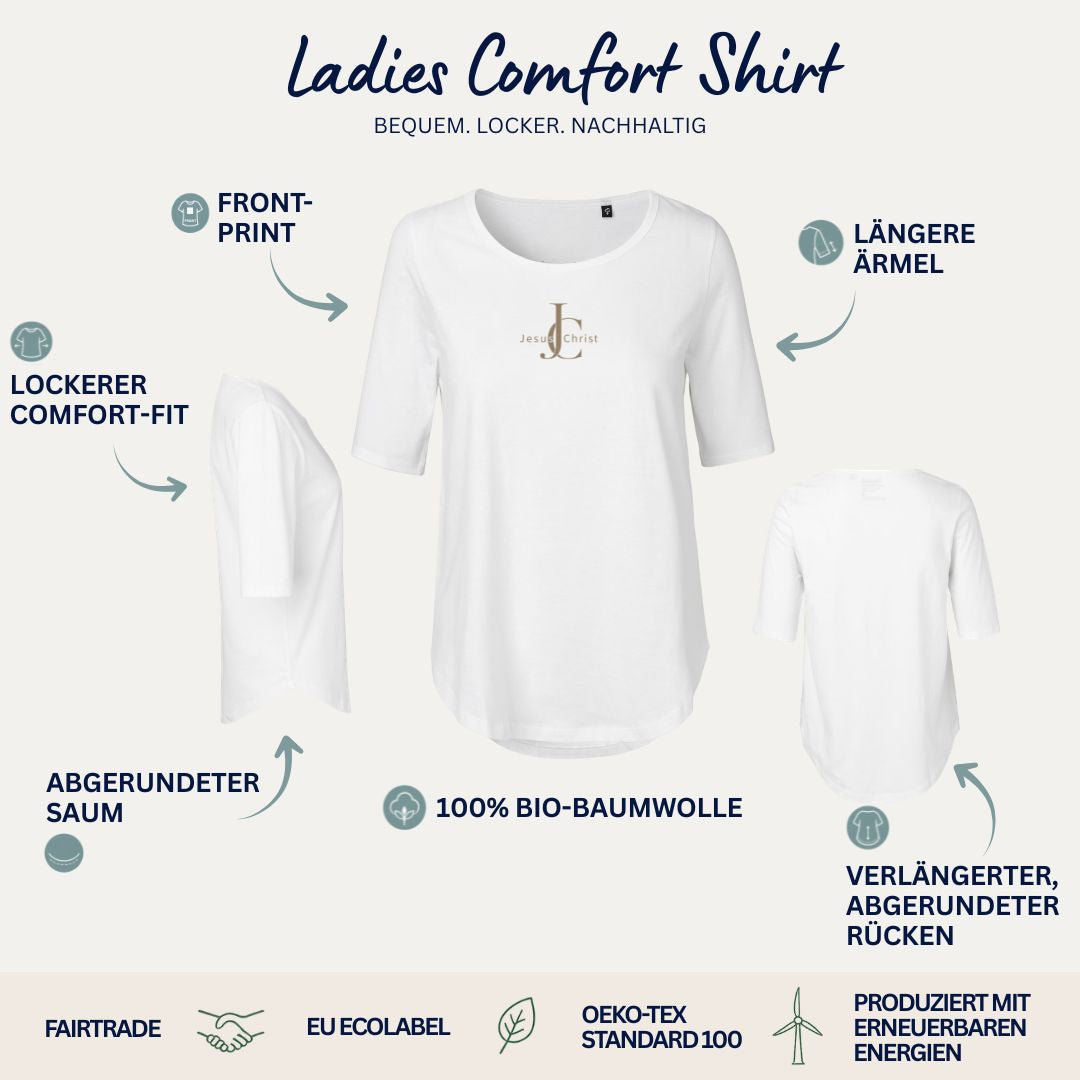 JC Monogramm | Ladies Comfort Shirt