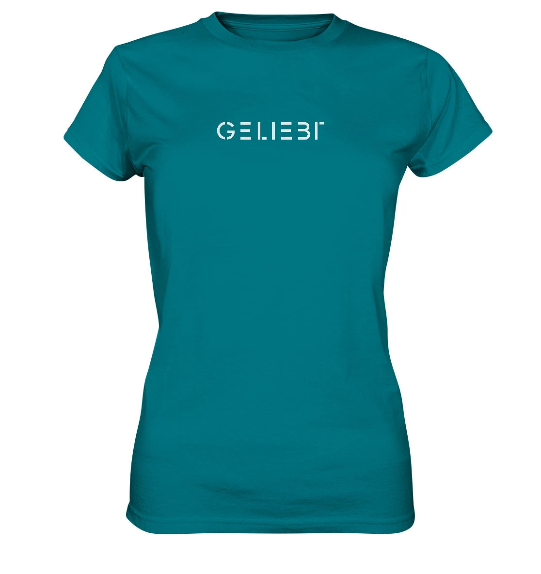 Jer 31,3 - GELIEBT -Schriftzug - FP - Ladies Premium Shirt