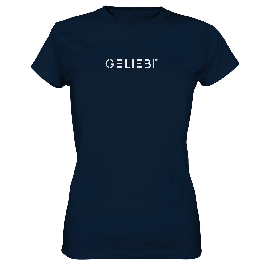 Jer 31,3 - GELIEBT -Schriftzug - FP - Ladies Premium Shirt
