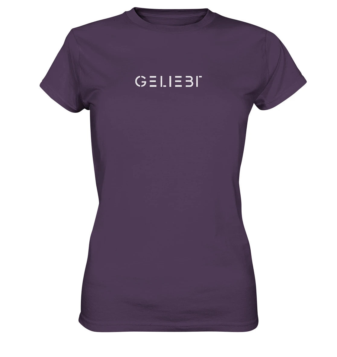 Jer 31,3 - GELIEBT -Schriftzug - FP - Ladies Premium Shirt
