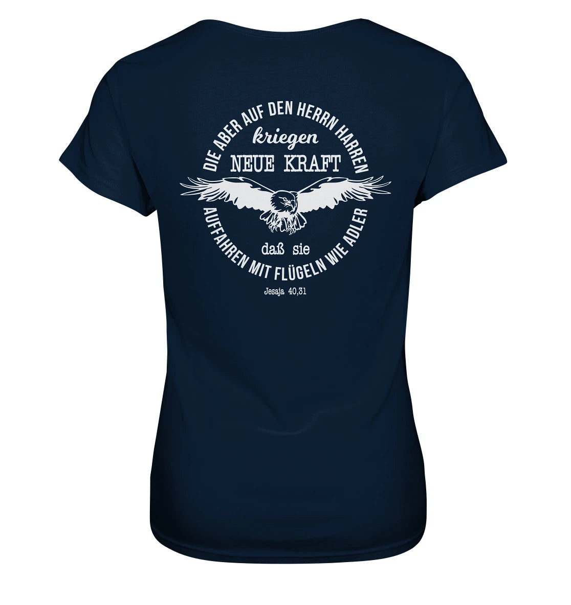 Jes 40,31 - Adler - V2 - BP - Ladies Premium Shirt