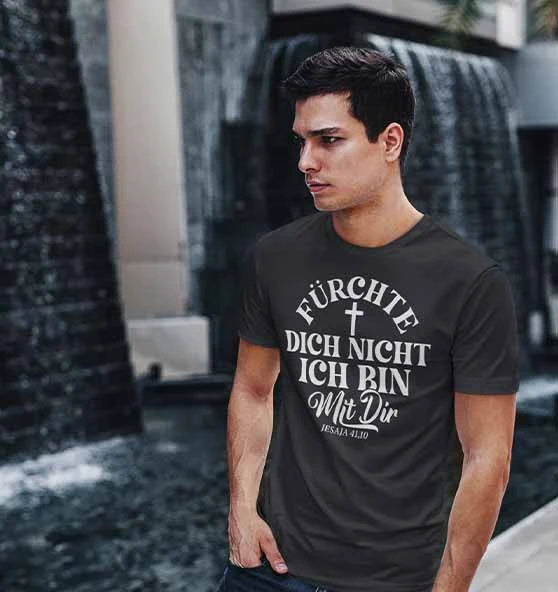 Jes 41,10 - Fürchte dich nicht - FP - Organic Shirt