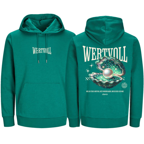 Jes 43,4 - WERTVOLL - FBP - Bio-Superflausch-Hoodie