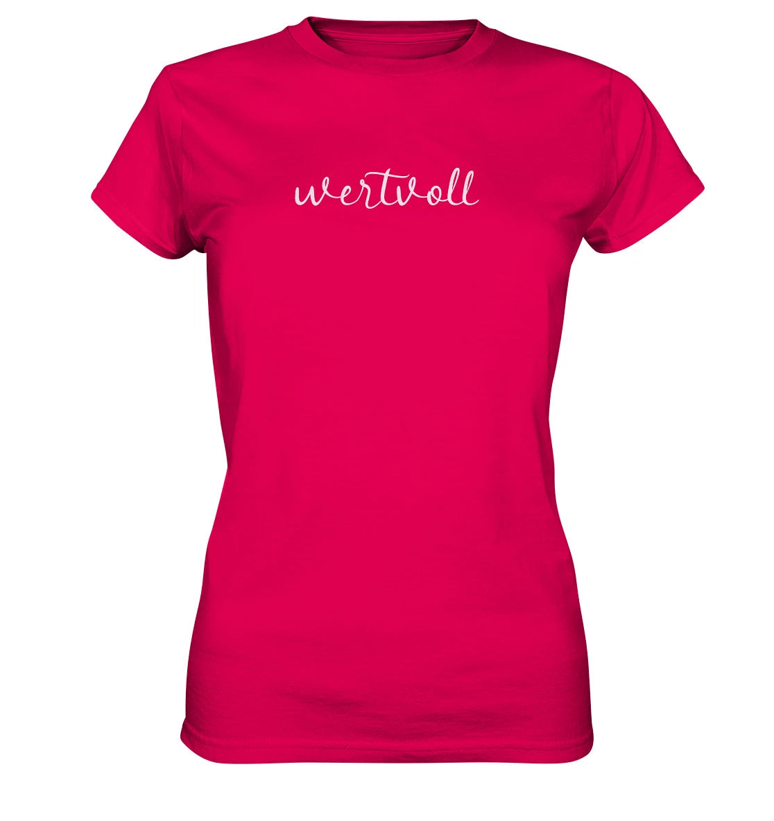 Jes 43,4 - wertvoll (mini) - FP - Ladies Premium Shirt