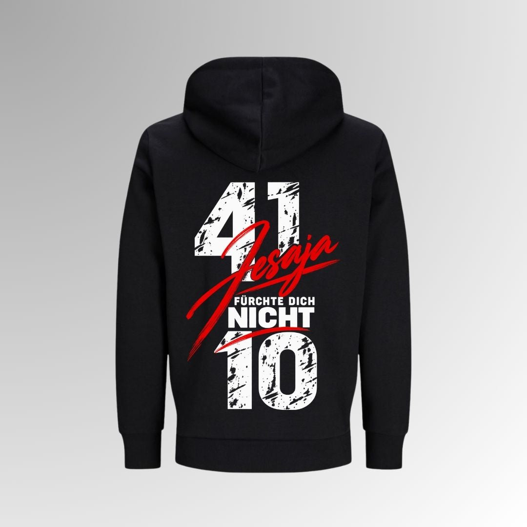 Jesaja 41,10 - Fürchte dich nicht | Bio-Superflausch-Hoodie