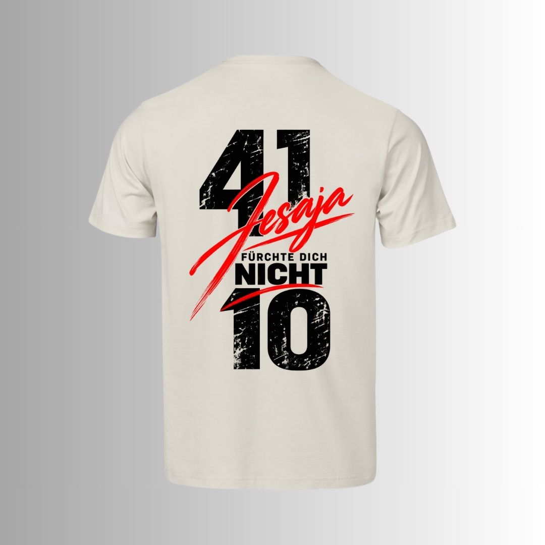 Jesaja 41,10 - Fürchte dich nicht | Organic Shirt
