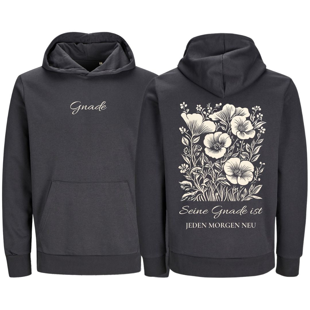 Kla 3,22-23 - Seine Gnade - FBP - Bio-Superflausch-Hoodie