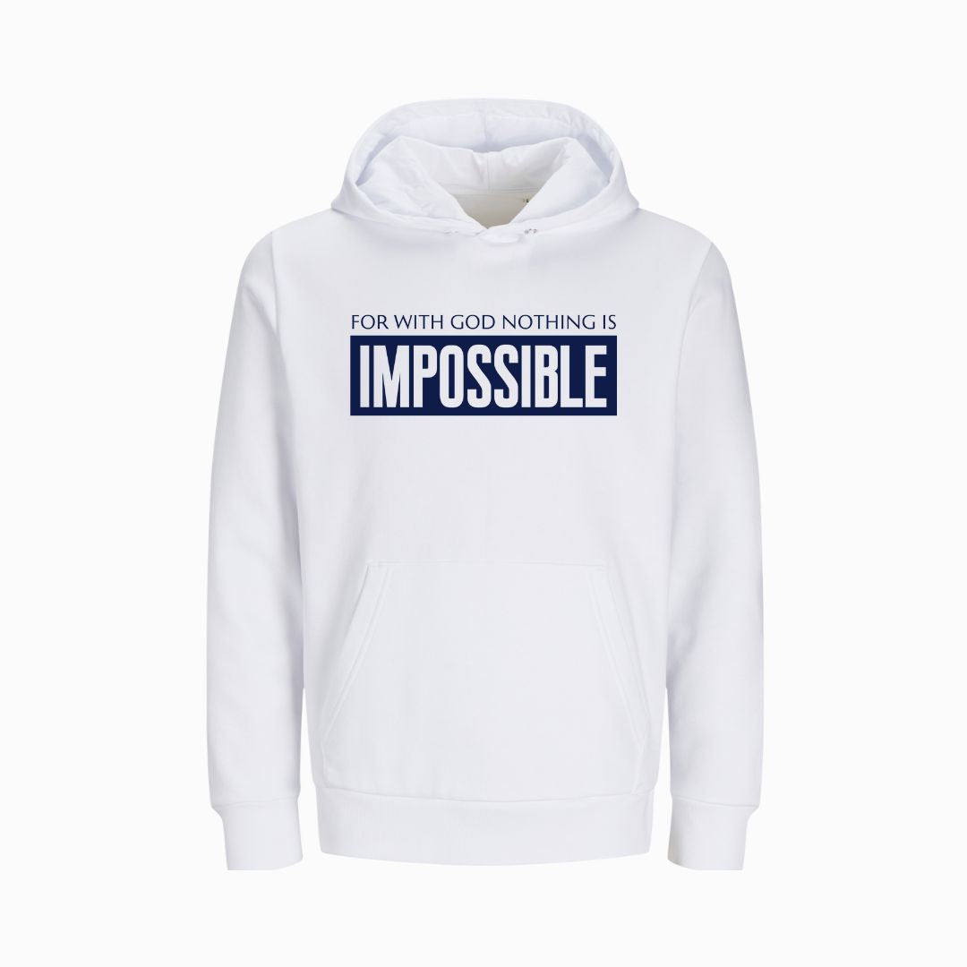 Lk 1,37 - IMPOSSIBLE - FP - Bio-Superflausch-Hoodie