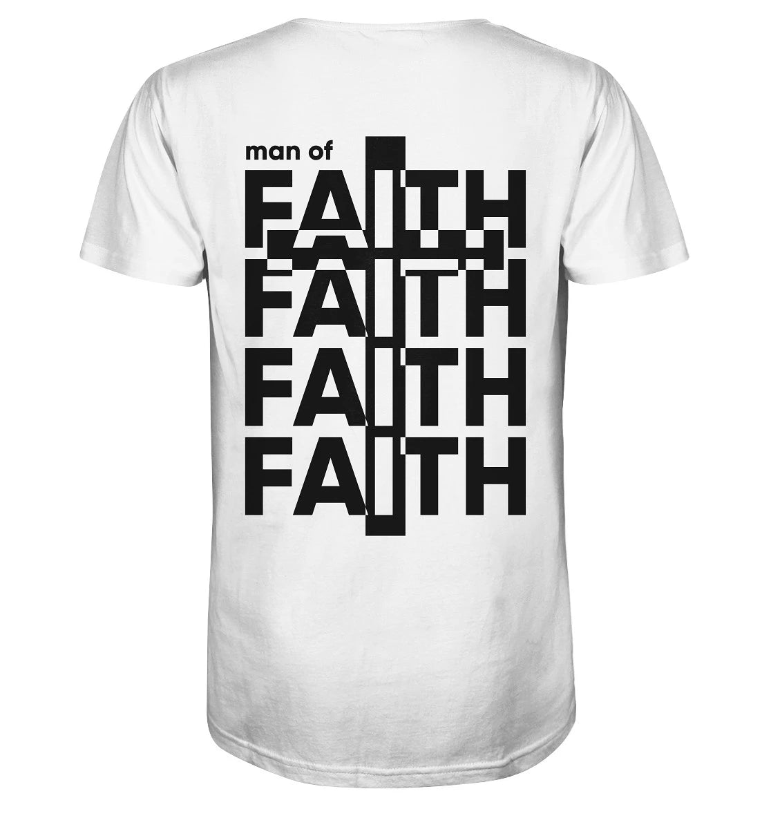 Man of FAITH - BP - Organic Shirt