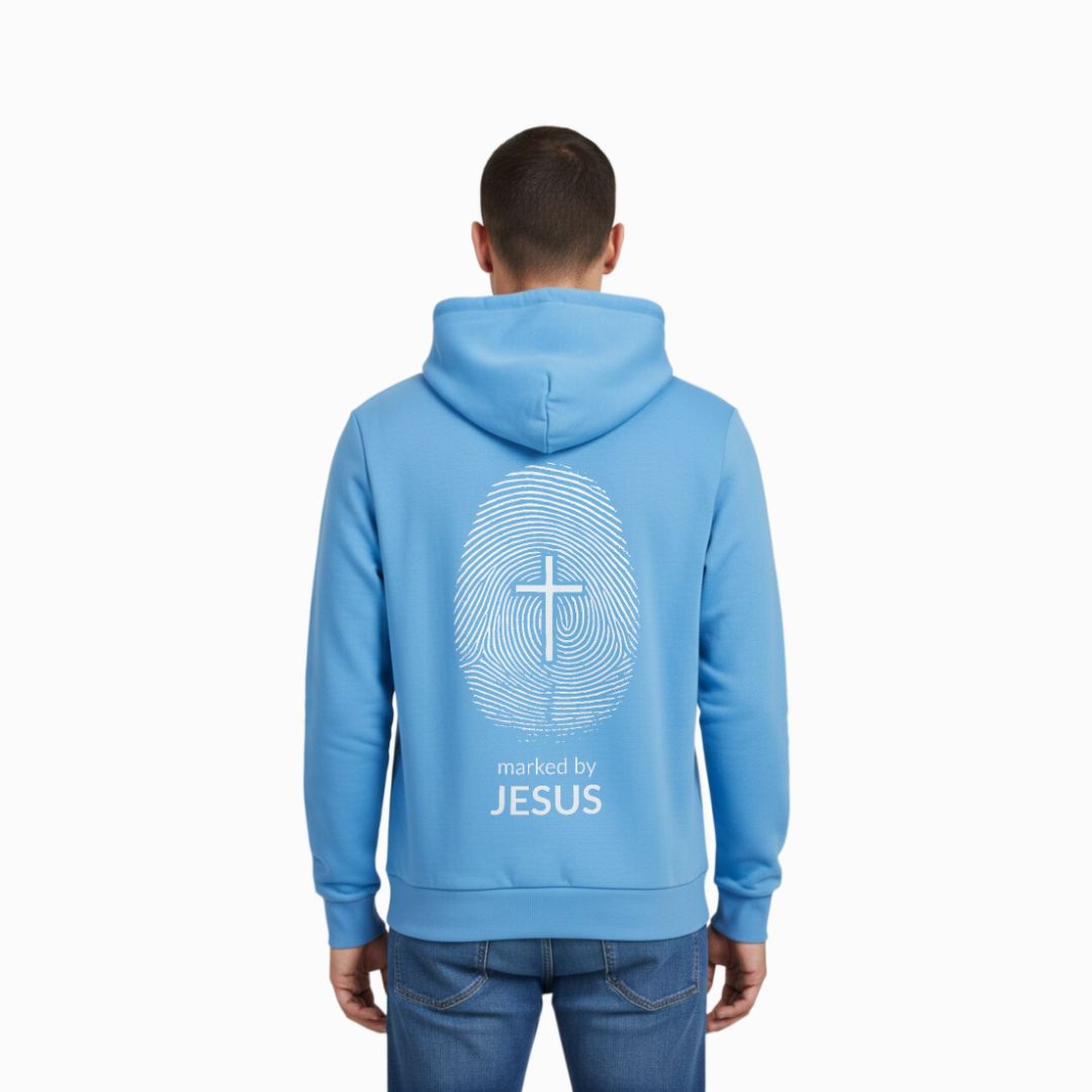 Marked by Jesus - BP - Bio-Superflausch-Hoodie