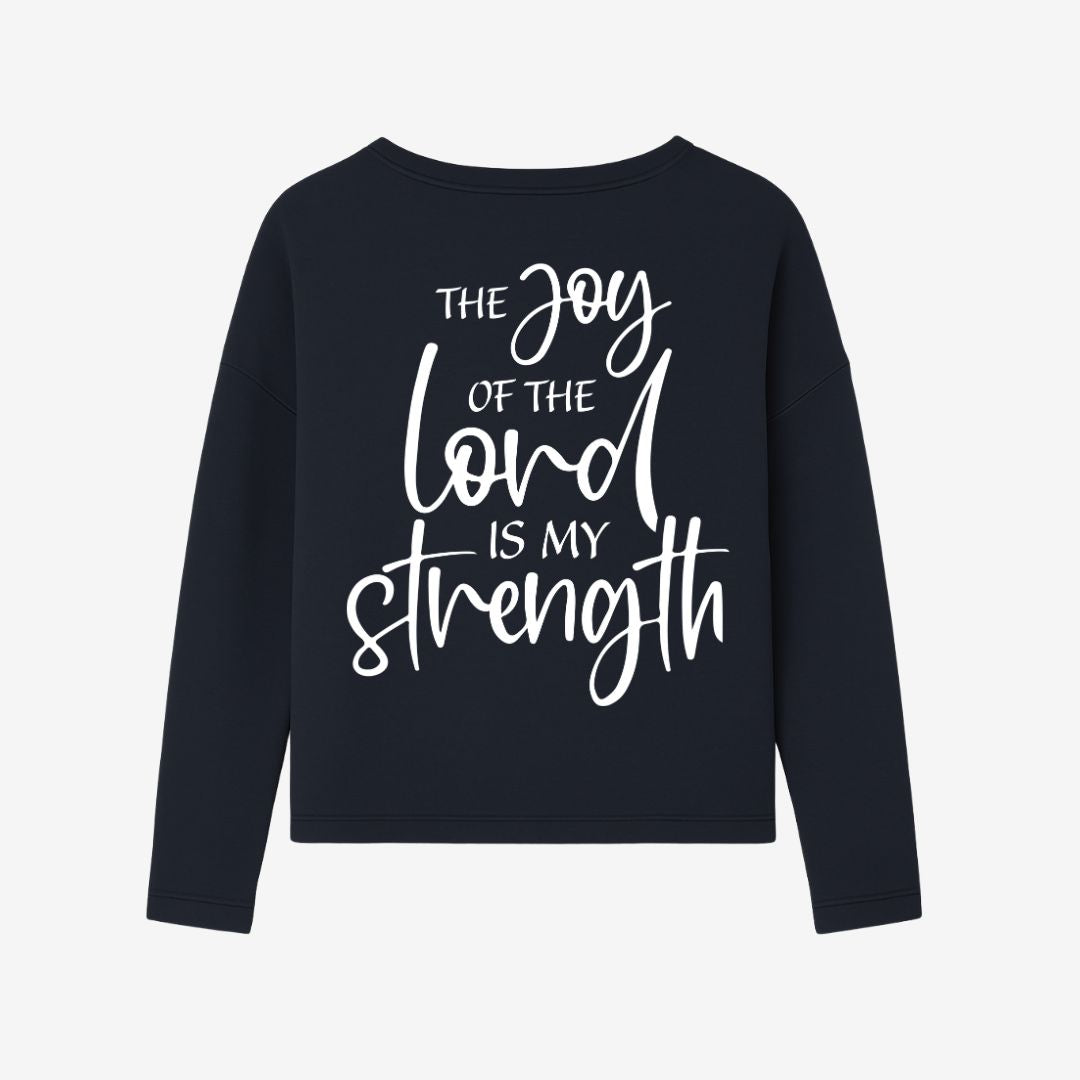 Nehemia 8,10 - The Joy | Ladies Oversize Sweatshirt