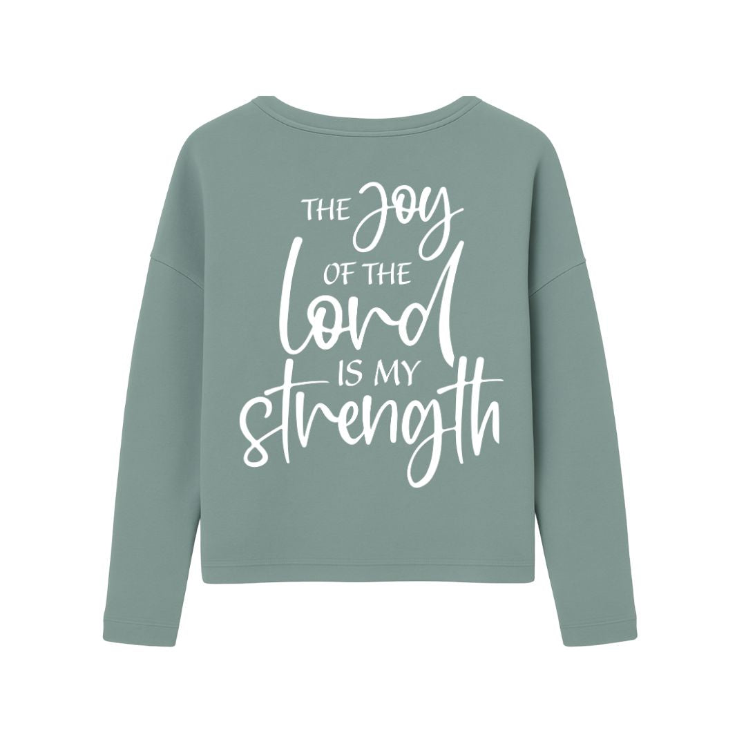 Nehemia 8,10 - The Joy | Ladies Oversize Sweatshirt