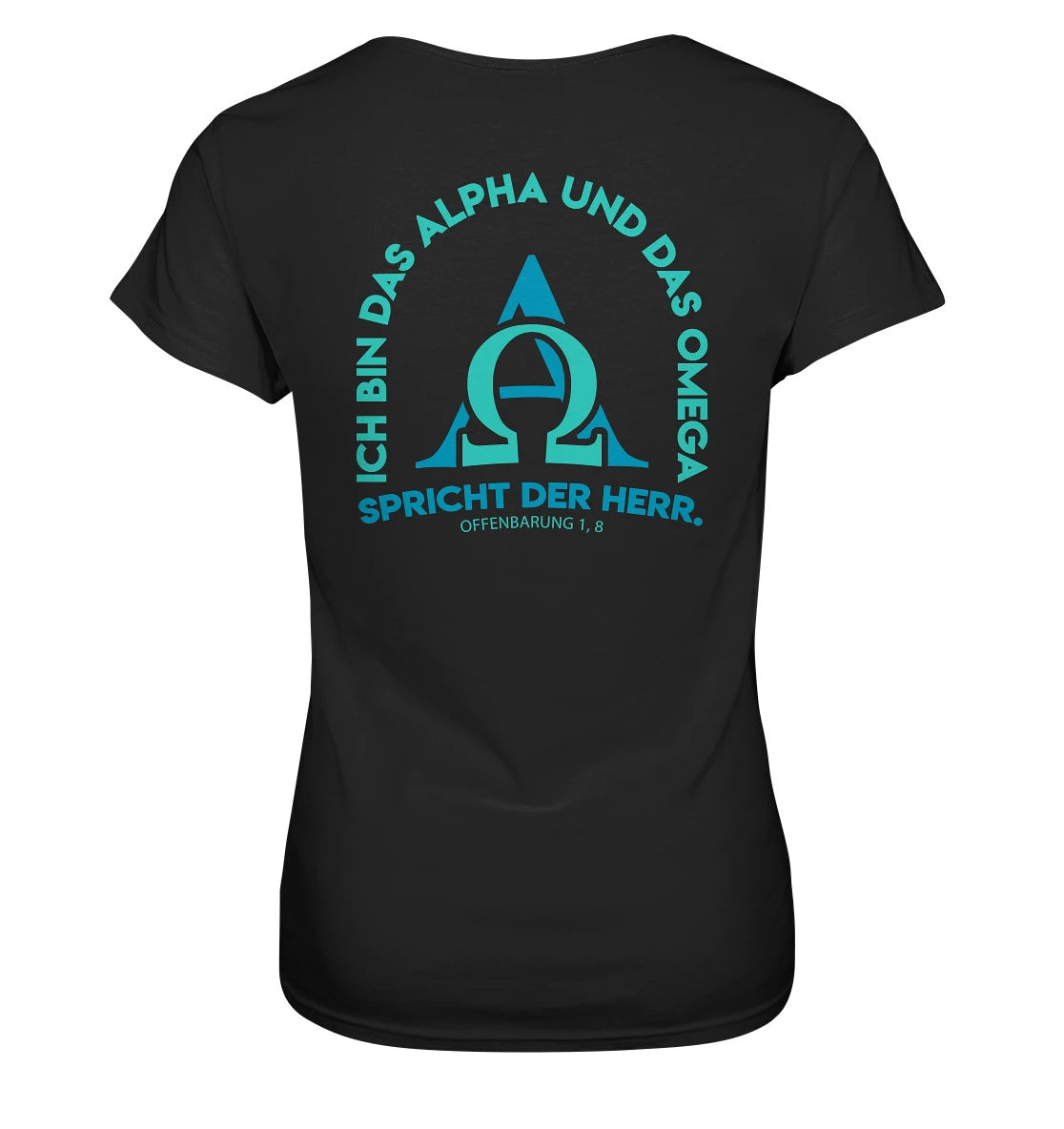 Offb 1,8 - Alpha & Omega - V2- BP - Ladies Premium Shirt