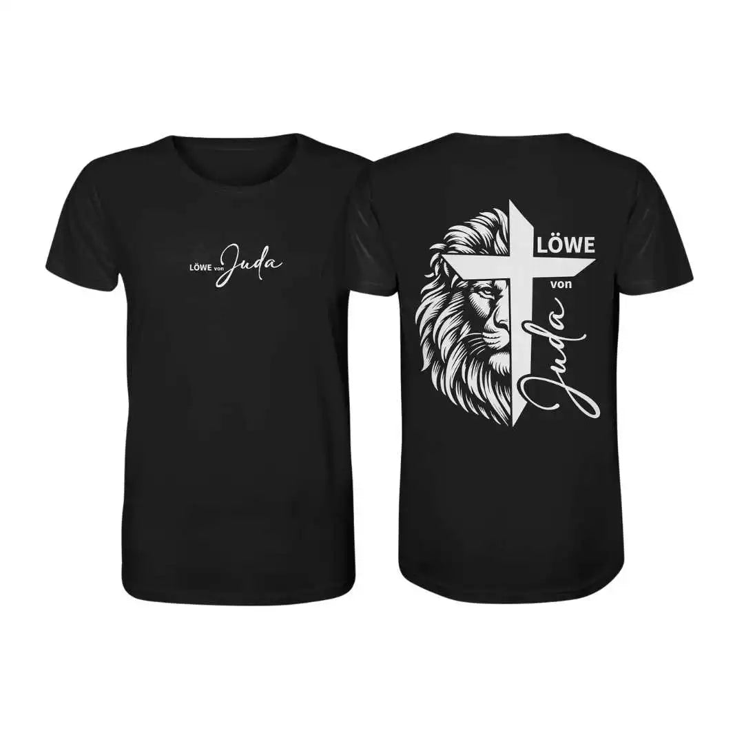 Offb 5,5 - Löwe von Juda - Kreuz - FBP - Organic Shirt