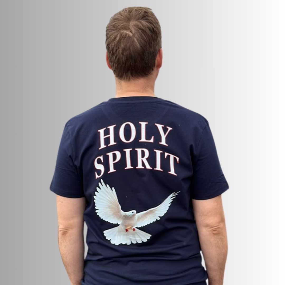 Lk 3,22 - Holy Spirit - Taube - BP - Organic Shirt