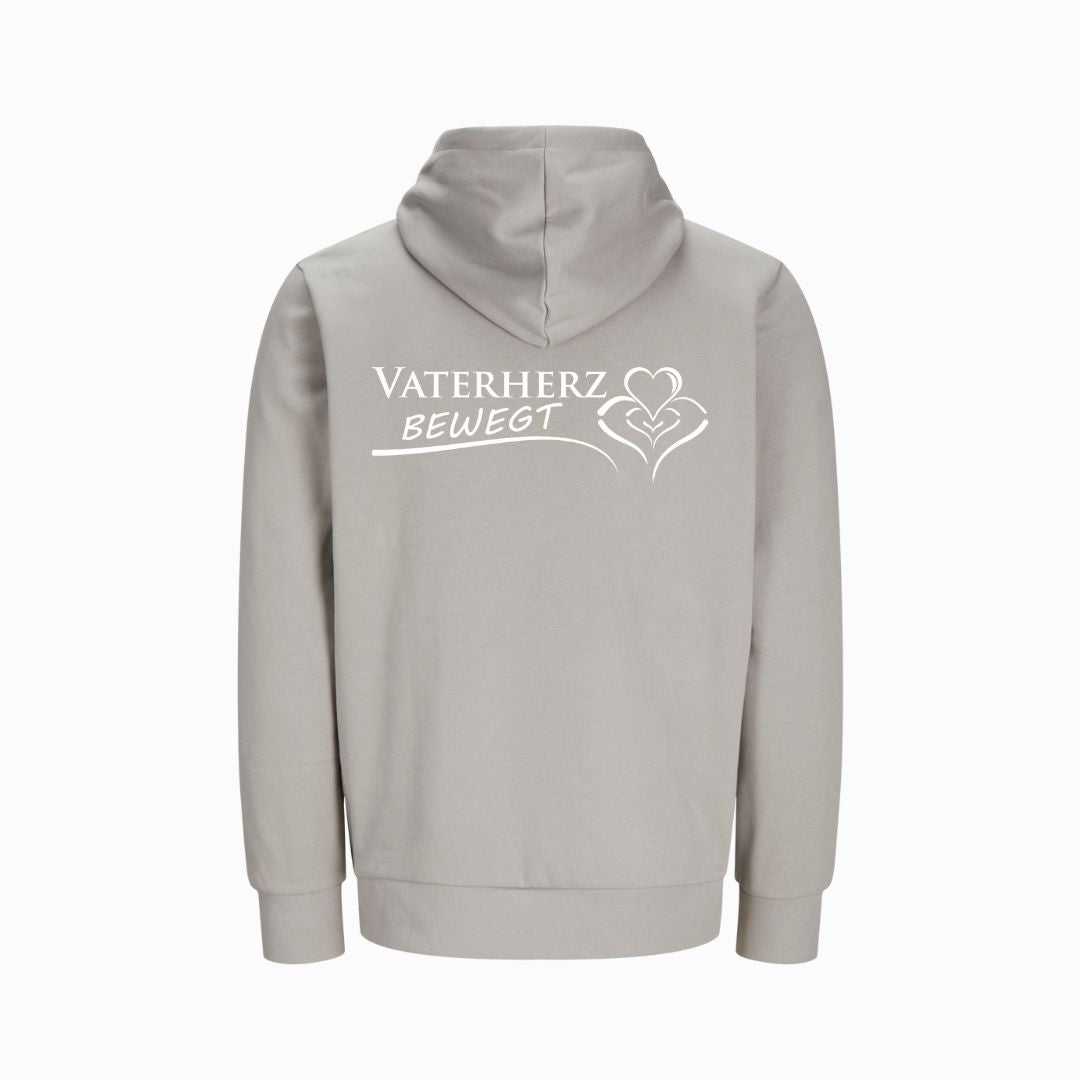 Vaterherz-Logo - BP - Bio-Superflausch-Hoodie