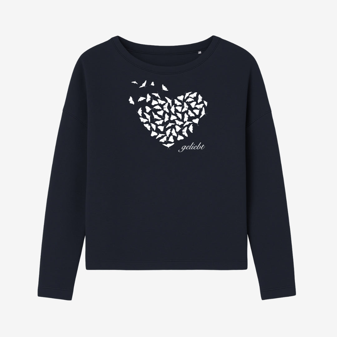 Jer 31,3 - geliebt - FP - Ladies Oversize Sweatshirt