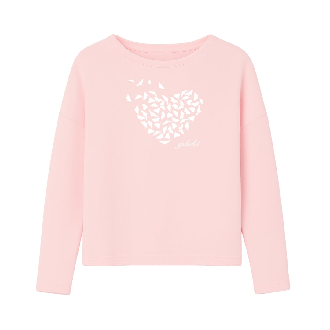 Jer 31,3 - geliebt - FP - Ladies Oversize Sweatshirt