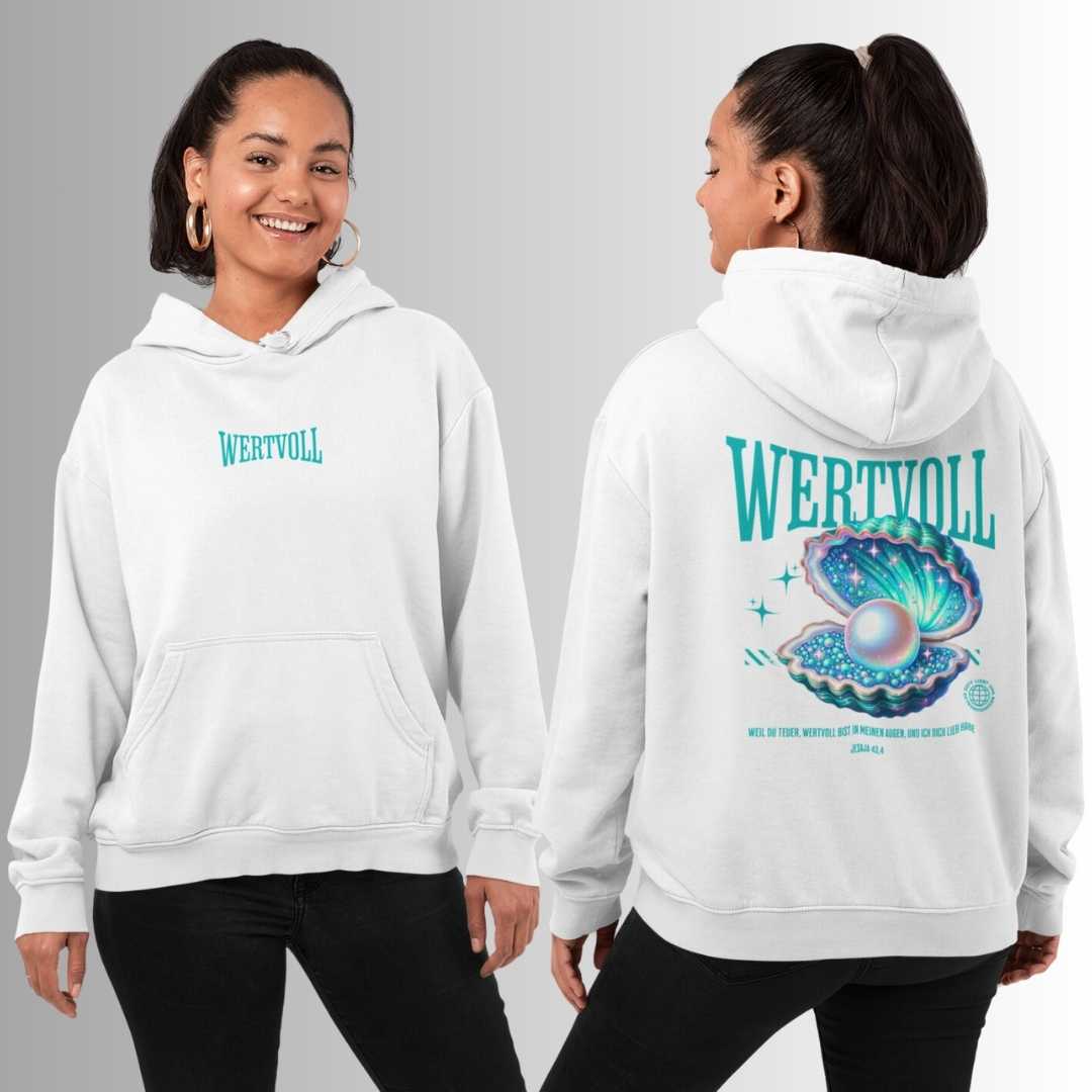 Jes 43,4 - WERTVOLL - FBP - Bio-Superflausch-Hoodie