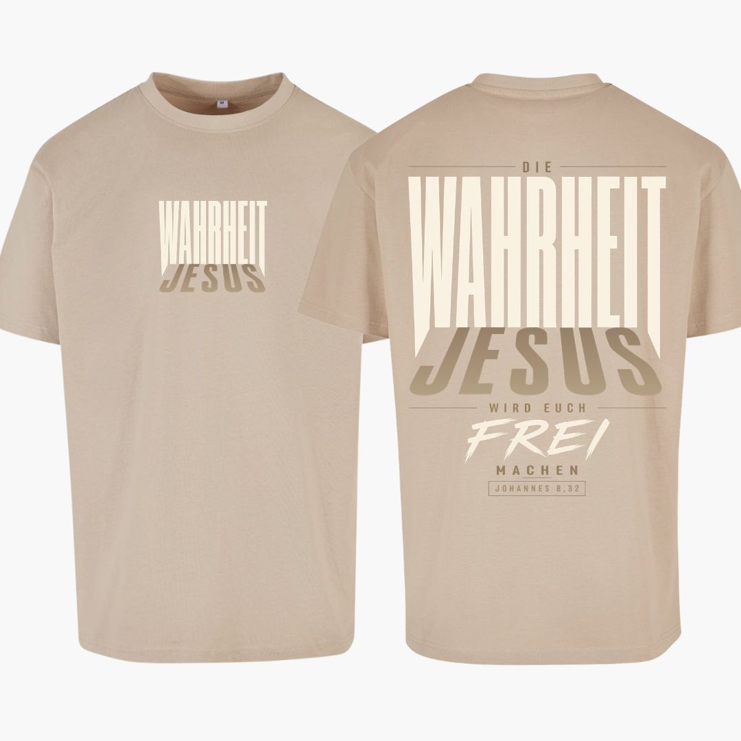 Johannes 8,32 – Die Wahrheit | Oversize Shirt