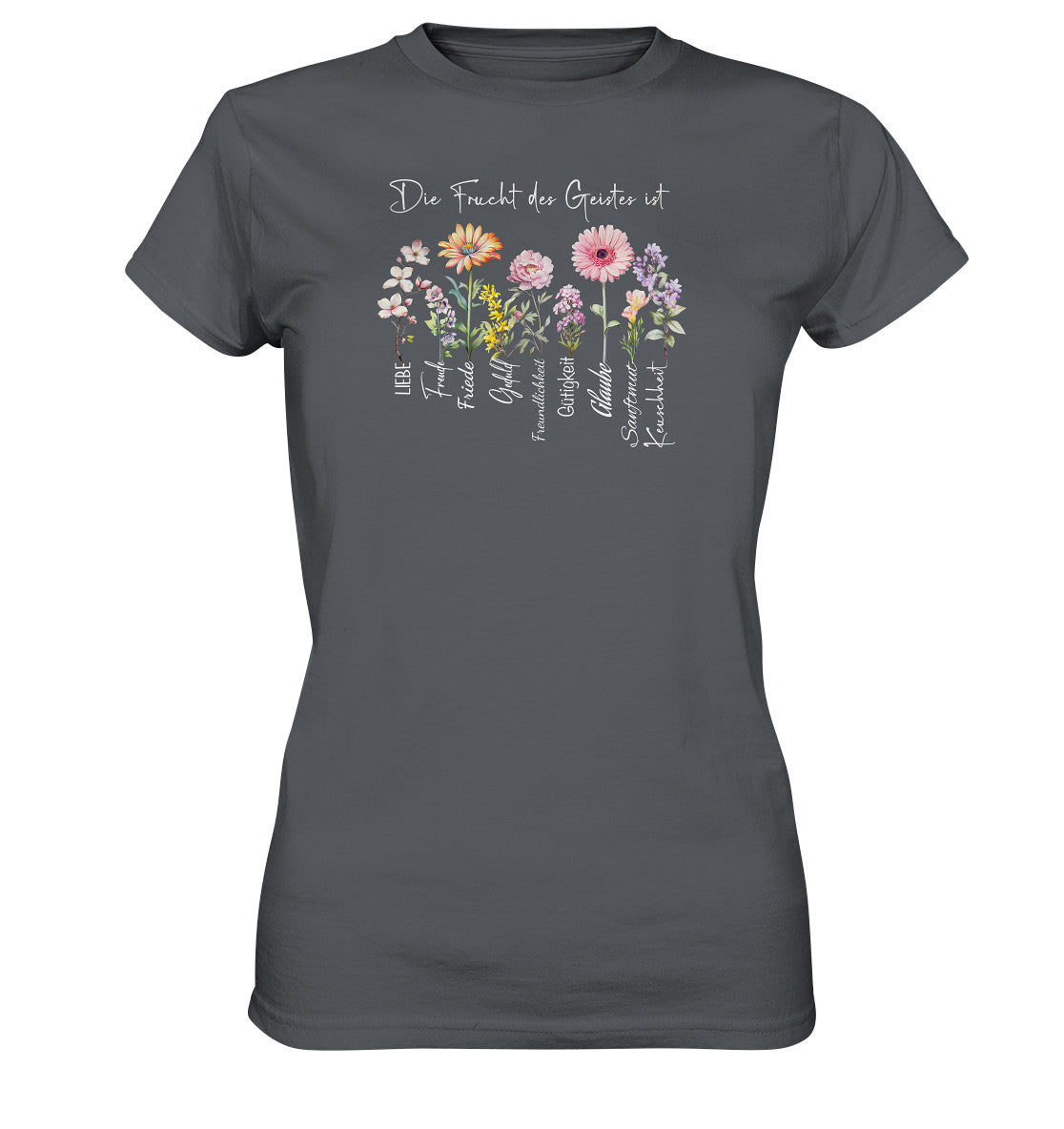 Gal 5,22 - Frucht des Geistes - Ladies Premium Shirt