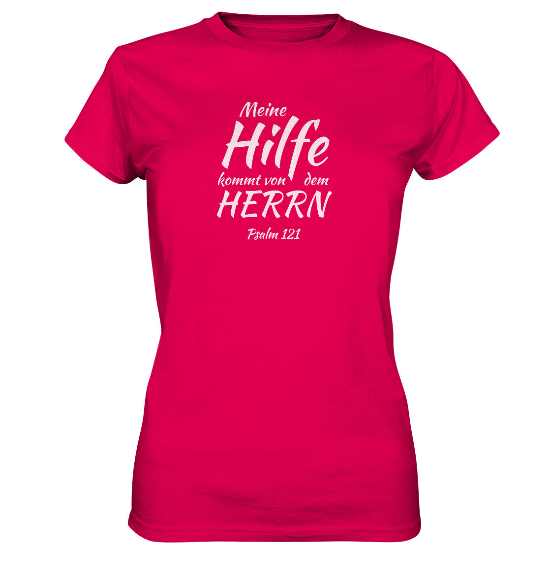 Ps 121 - Meine Hilfe - Ladies Premium Shirt