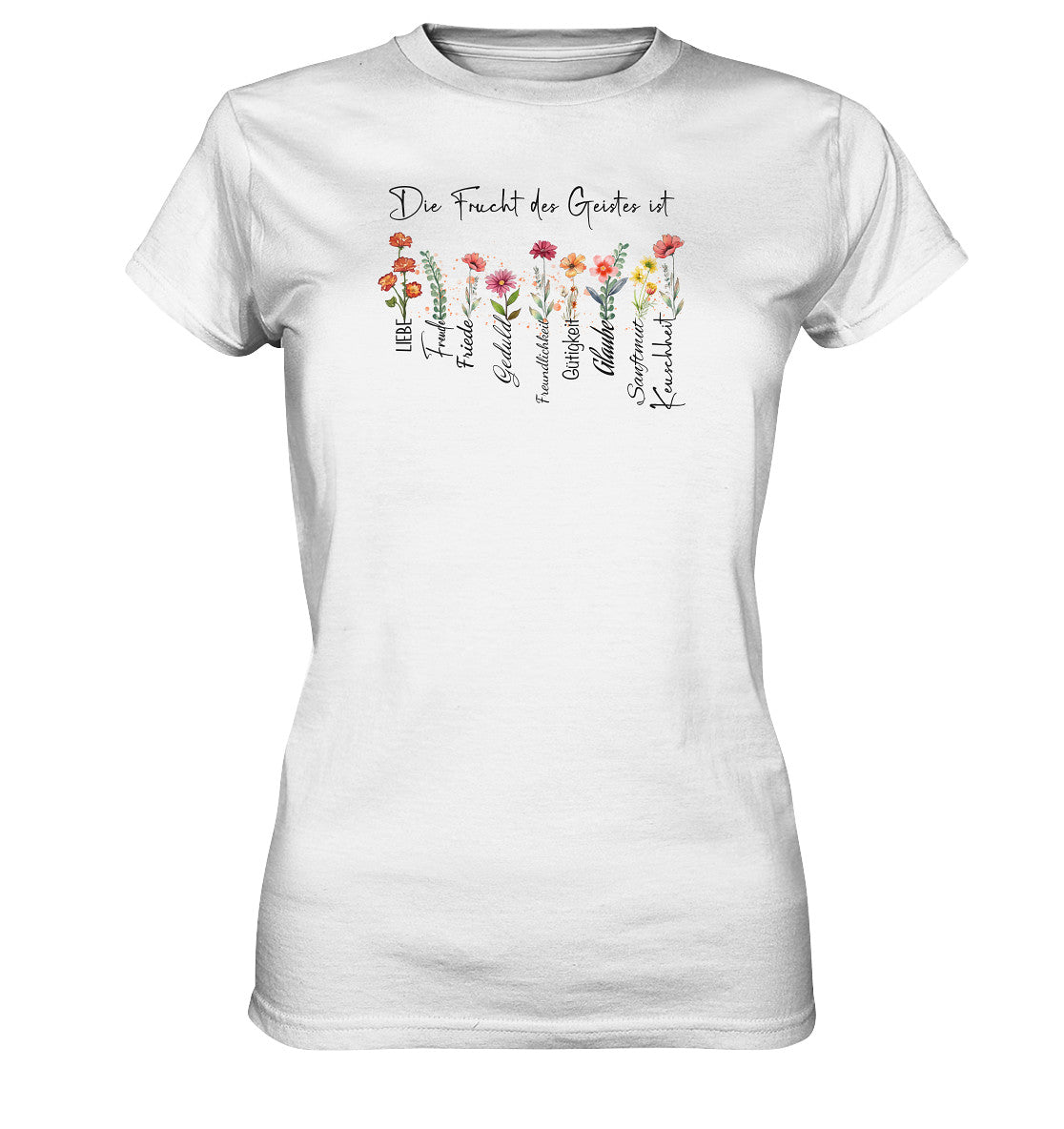 Gal 5,22 - Frucht des Geistes (2) - Ladies Premium Shirt