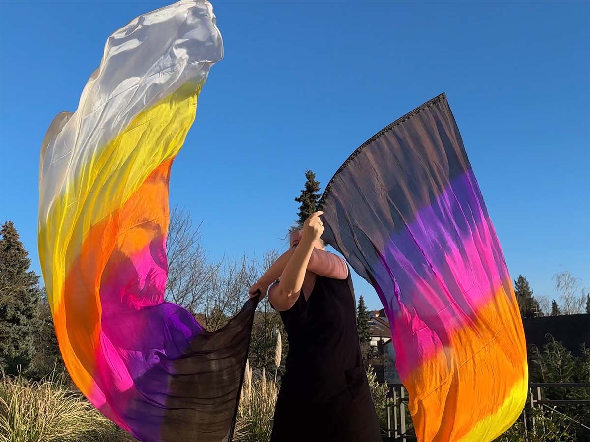 Seidenflaggenset zum Selbernähen für "Hoffnungsflaggen" - Flaggen