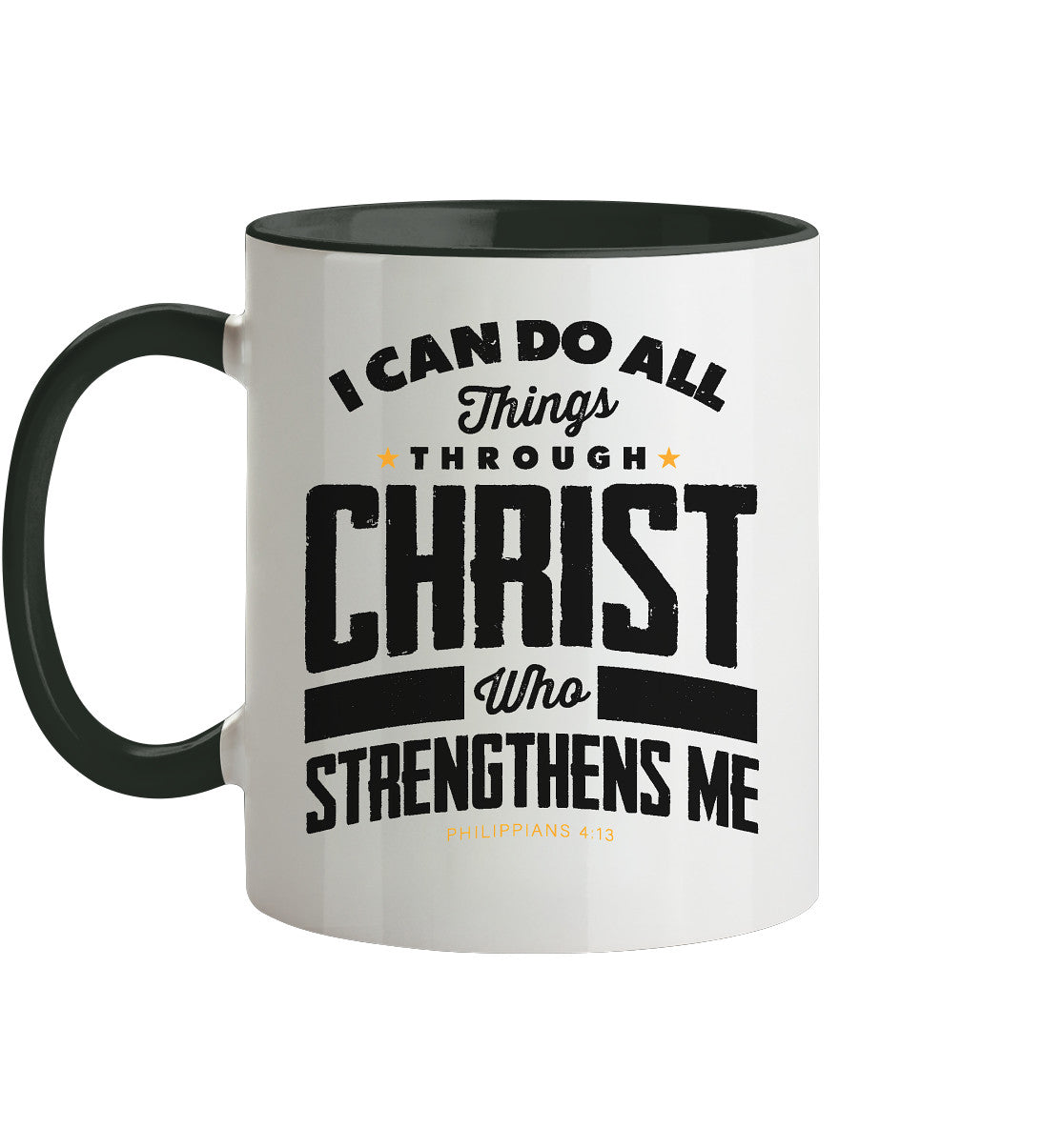 Phil 4,13 - I can do all things - Tasse zweifarbig
