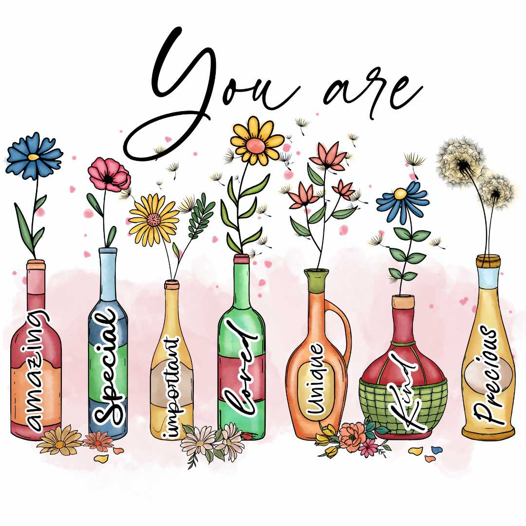 You are (1) - Bügelbild