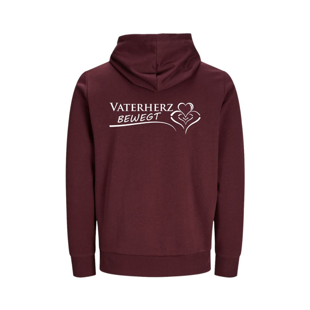 Vaterherz-Logo - BP - Bio-Superflausch-Hoodie